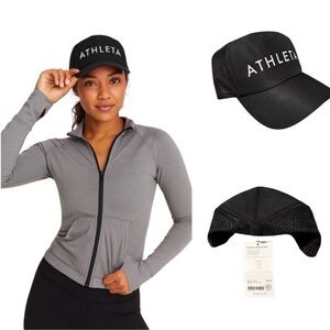 Athleta NWT icon trucker hat adjustable